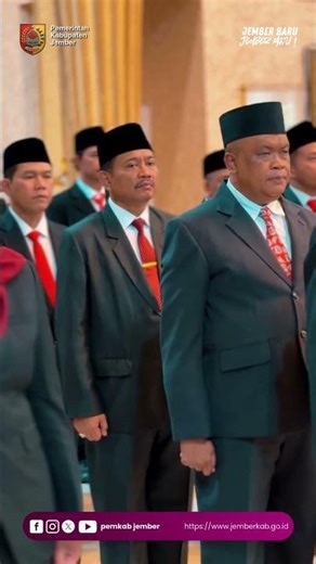Pemkab Jember Lantik dan Kukuhkan Pejabat Strategis, Perkuat Kinerja Pemerintahan 2026