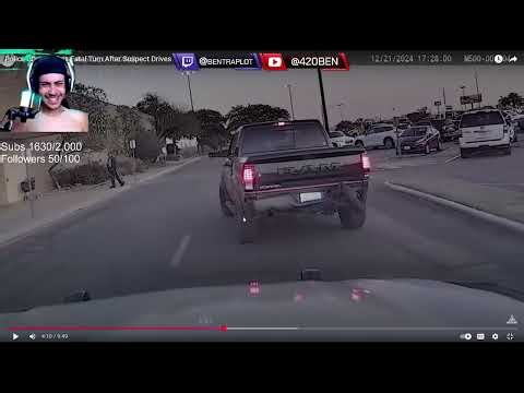 Police Chase Ends INSIDE a Mall 😳🚨(Must Watch)