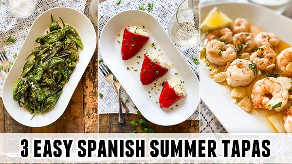3 Easy Spanish Tapas with Perfect Wine Pairings