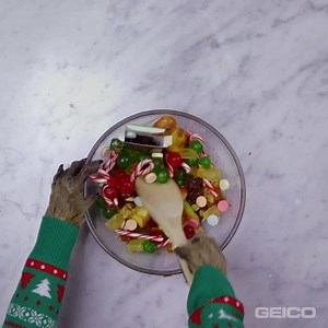 2M views · 6.2K reactions | Fruit + Garbage = Yum. From dumpster to table freshness. | GEICO | Facebook