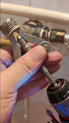Removing Stuck Faucet Valve With Puller Tool And Drill