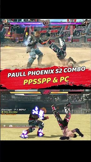 🥊 TEKKEN 8 PAUL PHOENIX SEASON 2 COMBO PPSSPP & PC 🥊