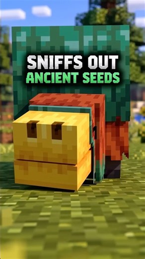 Sniffer Eggs Hatch Twice as Fast on Moss | Minecraft
