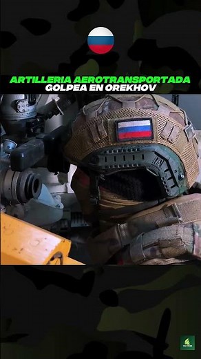 Artilleria Aerotransportada Golpea En Orekhov #guerra #guerraenucrania #rusia #ucrania #putin
