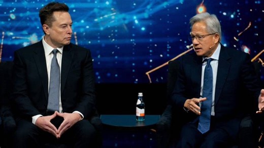 Elon Musk claims all money will soon vanish, Nvidia CEO says he will need a heads-up first