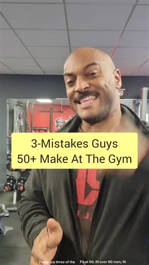 These are three of the biggest mistakes guys, over 50 Make at the gym. Once you fix these, you'll see your body transformed. Make sure you stay to point #3 cuz it's a game changer! The first mistake is randomly stretching. No one says, stretching is a waste of time, but doing the same tired old stretching routine that didn't work in your 40s, isn't suddenly going to work. Change it up and only target The type zones. Second is not following a plan, doing your own thing. If you've never read a boo