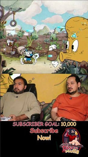 Cuphead first boss and no mugman already 😤 #shorts #youtubeshorts #cuphead #gameplay #gaming #sad