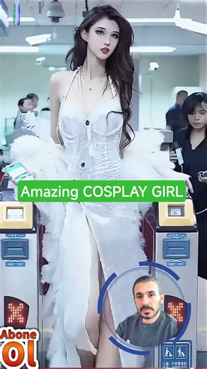 Chine Girl Crazy Cosplay #cosplayer #shorts #cosplay #fashionwalk #fashion