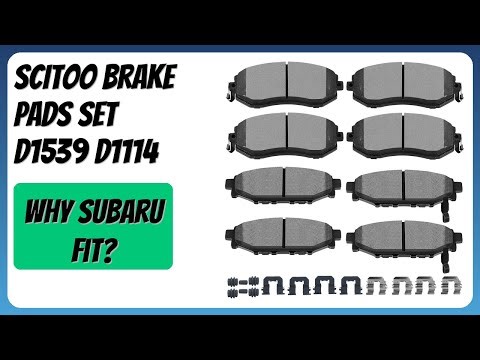 REVIEW (2026): SCITOO Brake Pads Set D1539 D1114. Features