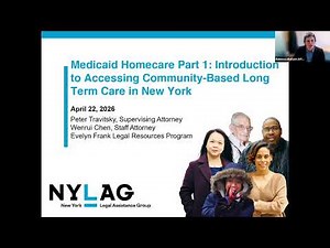 Introduction to Accessing Community-Based Long Term Care in New York