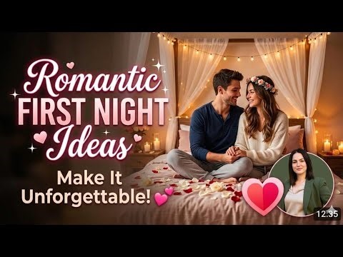 Make Your First Night Romantic and Special 💑