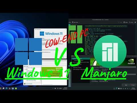 Windows 11 vs Manjaro: Gaming FPS Benchmark Test