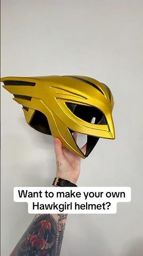 Make this Hawkgirl helmet with FREE templates! #evafoam #howtomake