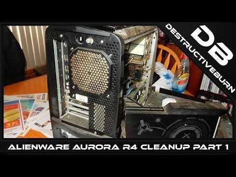 Alienware Aurora R4 Part 1 Cleanup