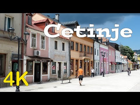 Cetinje Montenegro 4K Walking Tour 2024