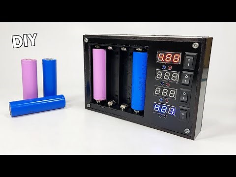 How to Make a 18650 Li-ion Battery Charger