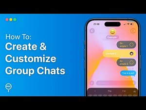 How To Create & Customize Group Chats On iPhone | Easy Guide
