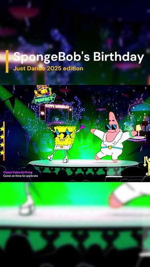 SpongeBob's Birthday Dance | Just Dance 2025 Edition