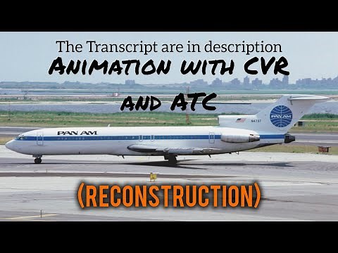 Pan Am Flight 759 Crash || Animation with CVR & ATC Recording. (Subtitles/CC On)