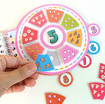 Learning to Count – Numbers 1 to 10 Velcro Activity - velcro activities.