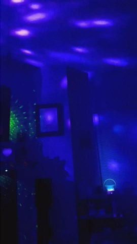 Litake UV Black Lights for Glow Party, 6W LED Disco Ball Strobe Lights for Dark Party Supplies, Sound Activated with Remote Control, Dj Light for Halloween Xmas Birthday Party Home Decorations, 2 Pack