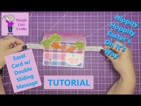 Easter Double Slider Easel Card Tutorial