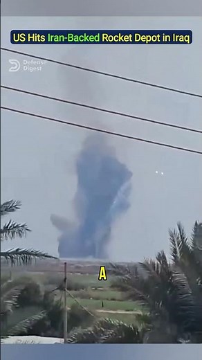 US Hits Iran-Backed PMF Rocket Depot in Iraq!