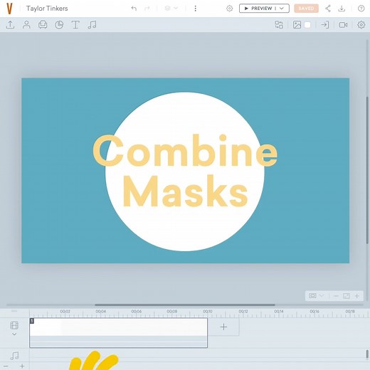 #VyondTutorial: The mask feature in Vyond Studio allows you to use shapes, frames, and screen props to hide or show parts of another asset. In this episode of Taylor Tinkers, Taylor shows us how to combine masks to create complex frames easily. Try it out the next time you're in Vyond Studio. Tag us in your videos, we'd love to see your take on it. #Vyond #CommunicateBetter | Vyond