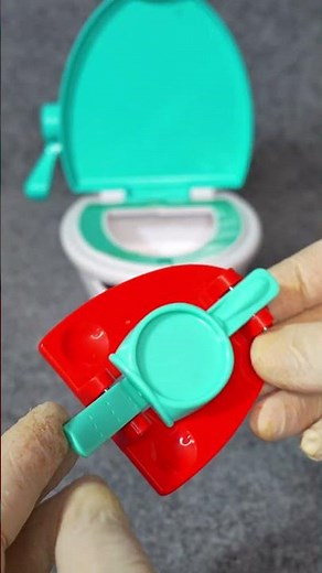 Satisfying with Unboxing & Review Miniature Toilet PlaySet Video | ASMR Videos