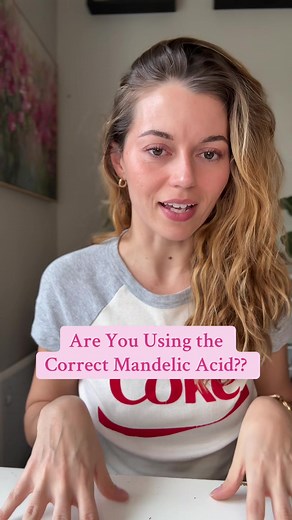 Mandelic acid helps with so many concerns but the additional ingredients are where we get hyper specific with our routine!! @Remedy Science @Paula’s Choice @Murad Skincare #mandelicacid #skinbarrierrepair #acnescars #acneproneskin #skintexture