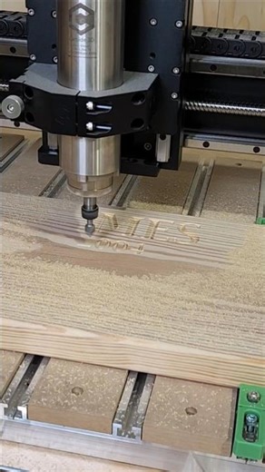 Shapeoko 5 Pro V Cut #cnc #shapeoko #woodworking @carbide3d