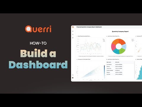 Build Dynamic Dashboards in Minutes with Querri | AI-Powered, No-Code Data Insights