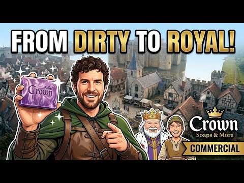Crown Soaps & More | Official Commercial: Cleanliness Fit for a Throne