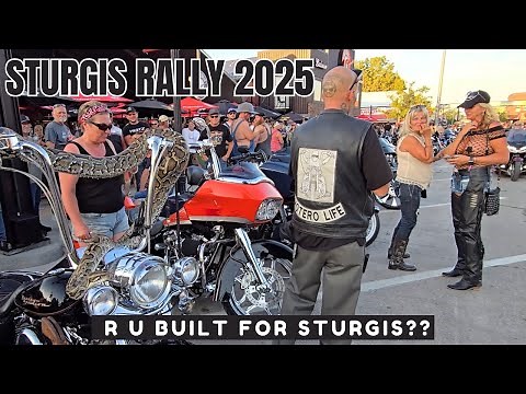 STURGIS Rally 2025 Over Hyped??? You be the JUDGE...