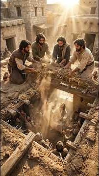 The Man Who Was Carried to Jesus by Four Friends