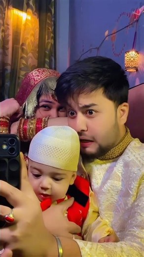 Kya ye zabardasti banwaya gaya hai ?😉😂 #cutestdimpleboy #nihulovers