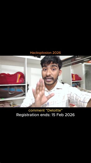 Jagari Karthik | Comment "Deloitte" and you will get more details [Placements ,internships, paid ,free,roadmaps,Software Engineering, Students, Freshers,... | Instagram