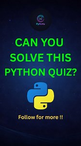 Python Brain Teaser: Is this code broken? At first glance, dividing by b (zero) should cause an error. But does it? This quiz tests your knowledge of "Short-circuit Evaluation." ⚡️ Think you know the answer? Comment A, B, C, or D below! 👇 #PythonQuiz #CodingLogic #SoftwareEngineering #PythonTips #LearnToCode | PyNova