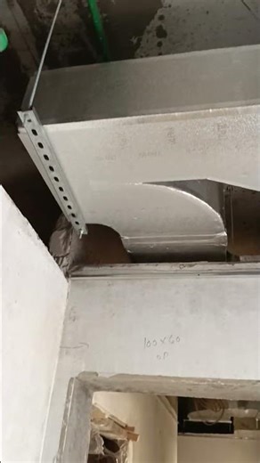 PI duct work #dubai #duct #installation #mep