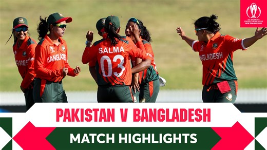 3.3M views · 10K reactions | Bangladesh create history by winning their first ever game in the ICC Women's Cricket World Cup  Watch all the highlights from their incredible win over Pakistan ⬇️ | ICC - International Cricket Council | Facebook