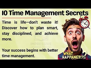 ⏰10 Powerful Time Management Tips 🔥 || Simple Tips to Stay Focused, Save Time & Achieve Your Goals ✅