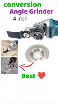conversion Attachment 4" Angle Grinder , Oscillating Saw Blade