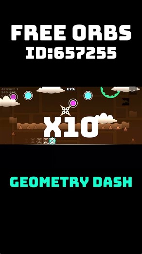 Free orbs #gd #geometrydash