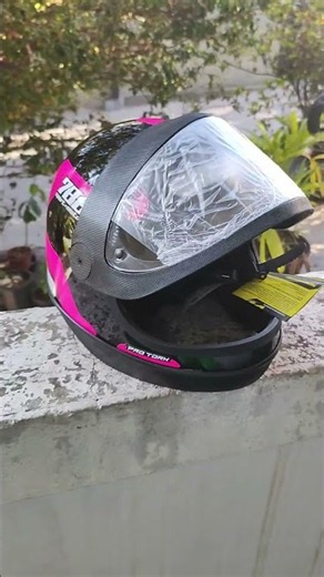 PRO TORK SPORT MOTO 788 FULL FACE HELMET BLACK - PINK SIZE 58