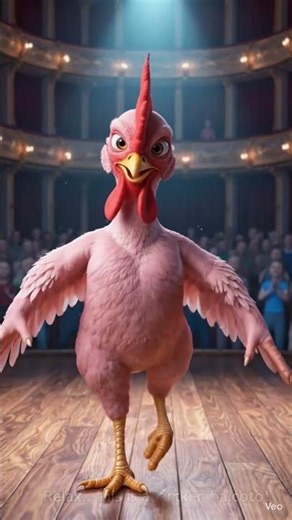 Bald Chicken Ballet Gone Wrong 😂🐔 | Funny Animation Short#usa