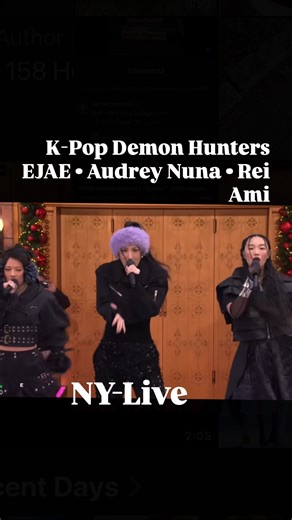 Jenny Prada on Instagram: "NYC with K‑Pop magic! ✨ EJAE (Rumi), Audrey Nuna (Mira), and Rei Ami (Zoey) brought the Macy’s Thanksgiving Parade 2025 to life with their incredible energy. 旅 @ejae_k @audreynuna @rei.ami @kpopdemonhuntersnetflix @macys #KPopDemonHunters #MacysParade #NYC #LivePerformance"