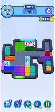 Color Block Jam Walkthrough Solution Level 462