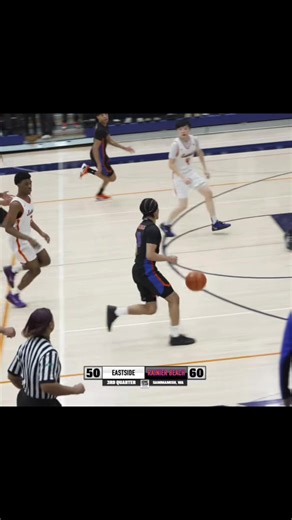 Tyran Stokes Shows Skill in High School Basketball Match