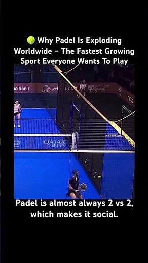 🎾 Why Padel Is Exploding Worldwide – The Fastest Growing Sport Everyone Wants To Play