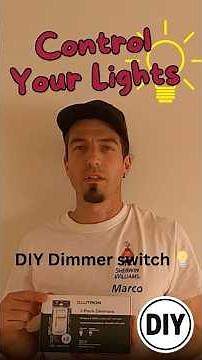 Install a Dimmer Switch in Minutes! 💡🔘 #diy #light #homerenovation